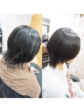 ヘアテリア リュウ 大塚(hair teria ryu) 縮毛矯正/髪質改善/艶髪ストレート