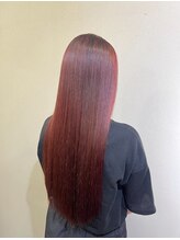 ヘアーアートミュージアム(Hair Art Museum) チェリーレッド/クリームバス/美髪