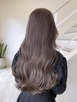 タイドヘアー 高槻2号店(TIDE HAIR)&nbsp;ミルクティーグレージュ