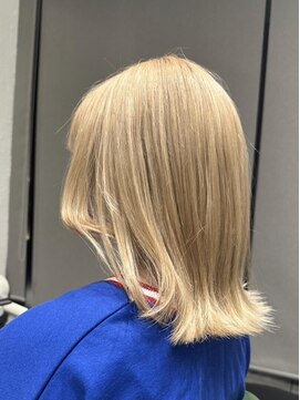 テーラヘアー 公津の杜店(TELA HAIR) 抜きっぱなしブロンド【TELA HAIR 公津の杜店】