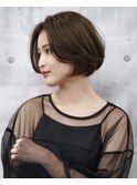 大人可愛い小顔前下がりボブ×ナチュラルボブ×ミニボブ20代30代