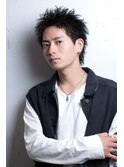 パーマで作るスパイキーショート