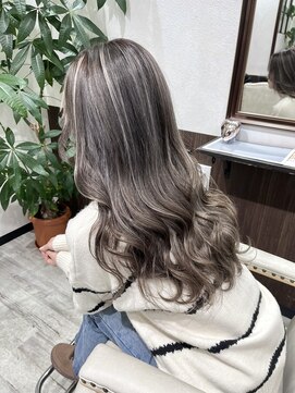 ベルヘアーデザイン 堺東(Belle hair Design) コントラストハイライト/外国人風/ハイライト/堺東