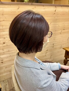 ルポポル 琴似店(rupopolu) ナチュラルな丸みショート