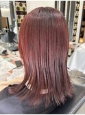 ブリーチなしレッドブラウン　[ayaka]