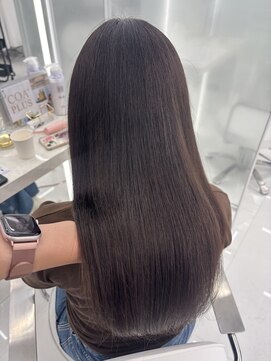 コア プラス 立川(COA PLUS) 韓国風レイヤーカット髪質改善ダブルカラーハッシュカット