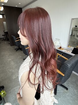ラニ(Lani) ブリーチ無しWカラー×レッドブラウン