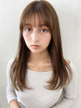 リノア 西梅田 福島(Linoa) 髪質改善で柔らか質感ロングレイヤー