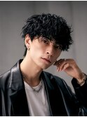 メンズマッシュ×シャドウパーマ