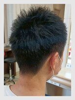 クリアオム 春日部(CLEAR homme)&nbsp;メンズ 爽やか刈上げショートスタイル アップバング ビジネス◎