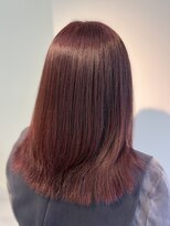 エラ(Ella)&nbsp;ブリーチなしダブルカラーでパープルピンク