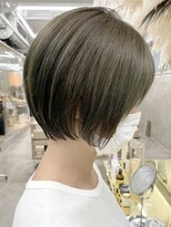 スー 自由が丘(suu)&nbsp;大人ショートボブ丸みショートカットマッシュショート前髪あり