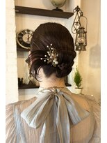 ヘアサロン チェルシー(hair salon chelsea)&nbsp;およばれタイトアレンジ♪