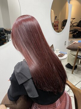 グラフ 立川(Graph.) ブリーチなしダブルカラー Aujua髪質改善トリートメント