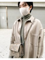 ケンジ 横浜(KENJE)&nbsp;ショートカット/オリーブグレージュ/地毛風カラー