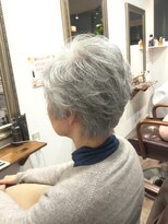 ヘアー グリーン(hair green) 60代70代80代/ベリーショート/グレイヘア/ボリュームショート