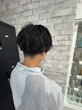 サロンジオ 本厚木(salon the O's) ピンクベージュ/ミディアムストレート/おしゃれ女子ウルフ
