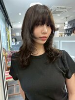 ナービス(NARVIS)&nbsp;透明感グレージュ/顔まわりカット/レイヤーカット