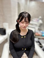 ベルグロー(BELLEGROW)&nbsp;サイドポニー/お呼ばれへアセット/サイドアップ