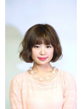 バグ 恵比寿(Bug) フェミニンガーリーナチュラルボブ