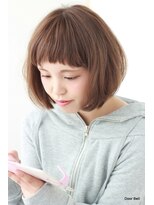 ドアベルヘアリビング(Door Bell hair Living)&nbsp;ショートバングのコケティッシュボブ