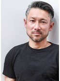 オールバックツーブロック刈り上げにイメチェン