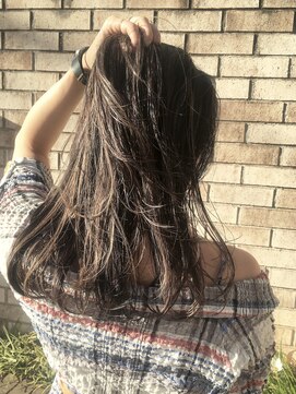 ウィルゴ(VIRGO) 外国人風ハイライトグラデーションカラー☆アッシュベージュ