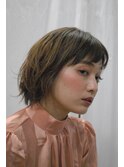 アクセント◎大人可愛い！ニュアンスショート