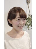 【HAZUKI STYLE】耳かけショートボブ☆