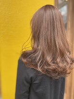 ダブル(W)&nbsp;オークルcolorレイヤースタイル