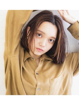 アンユージュアル(unusual) 垢抜けるバイオレットアッシュブラウンで周りと差を付けて◎