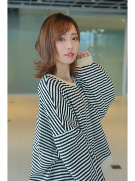 サイン ヘア イノベーション(sign HAIR INNOVATION) 大人可愛い、色気、小顔カットひし形シルエット【錦糸町】