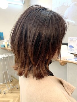 ロミー 本厚木(ROMMY.) 小顔くびれミディアム☆グラデーションカラー　ROMMY.田中