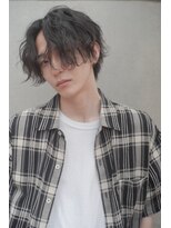 レジュアル(RESSUAL)&nbsp;ツーブロックマッ シュスキンフェードコンマヘアアップバング