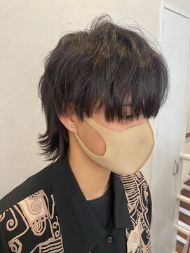 ビーヘアー(BE hair) プルエクステ×マッシュウルフ