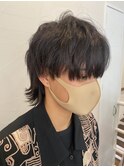 プルエクステ×マッシュウルフ