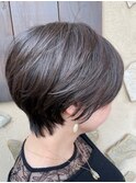 骨格補正ショートボブ