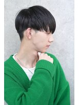 (joemi 新宿)前下がりマッシュ ナチュラル刈り上げマッシュ 近江