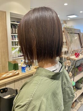 ヘアー テクニカ(hair Technica) ぱつっと切りっぱなしBob!