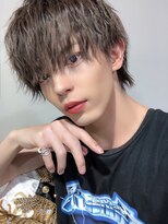 コウボウ(COUBOU) メンズ マッシュウルフ ツーブロック 王道 マッシュ