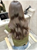 髪質改善＊オリーブアッシュふわふわカール＊美髪【Zina 札幌】