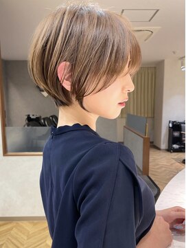ロンドブルーム 天神大名店(Lond Bloom) 10代20代30代ショートボブ丸みショートマッシュショート似合わせ