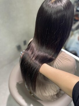 ニーナ ビューティーサロン(NINA Beauty Salon) 艶めき!ナチュラルブラックロング#艶髪