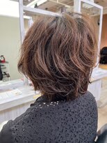 トウキョウヨシつね 御幸ヶ原店(TOKYO Yoshi)&nbsp;ボブ（エアウェーブパーマ）