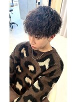 クレア 岡崎南店(CREA)&nbsp;メンズパーマ♪波巻きツイスト