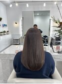 《AO hair》髪質改善×マロンブラウン