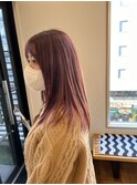 ブリーチでつくるピンクカラー/美艶髪施術/五反田美容室