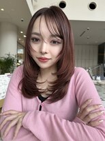 MINX川上春香　顔まわりレイヤー