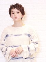 ノア ヘア リラックス(noa hair relax)&nbsp;おしゃれ女子　爽やかショート　ことりベージュカラー