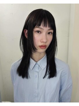 レコ 渋谷(LECO) レイヤーミディアムカット